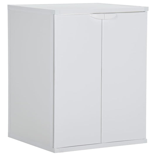 Waschmaschinenschrank Weiß 68,5X64,5X88 Cm Pvc