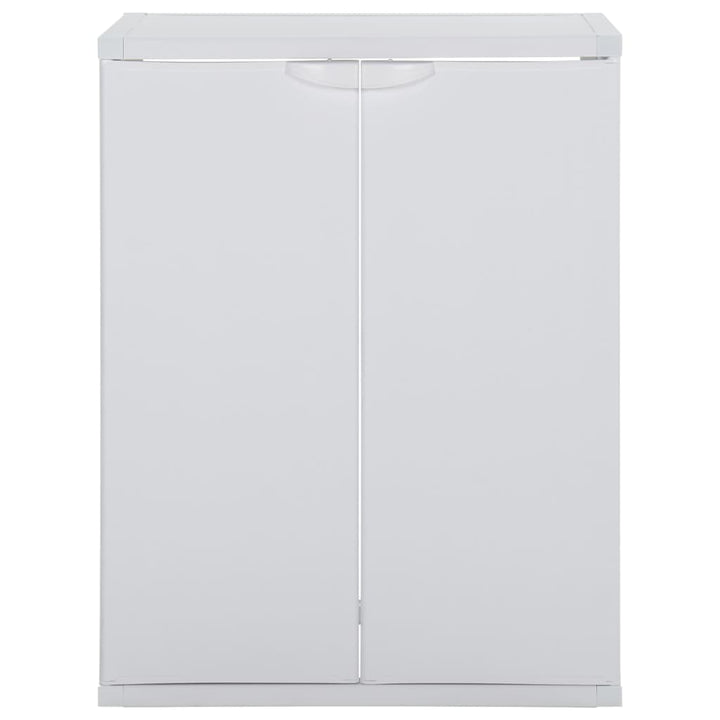 Waschmaschinenschrank Weiß 68,5X64,5X88 Cm Pvc