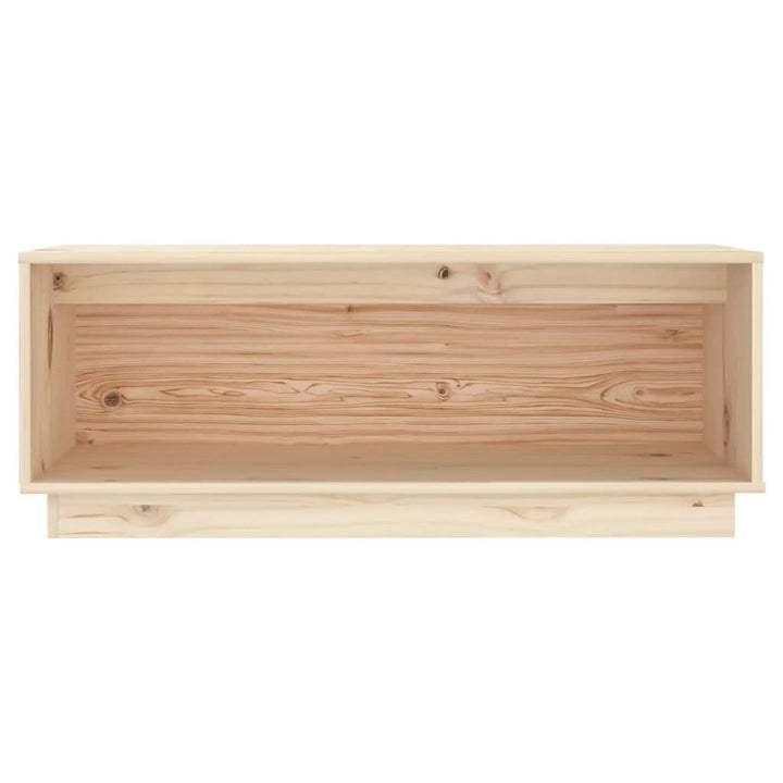 Tv-Schrank 90X35X35 Cm Massivholz Kiefer