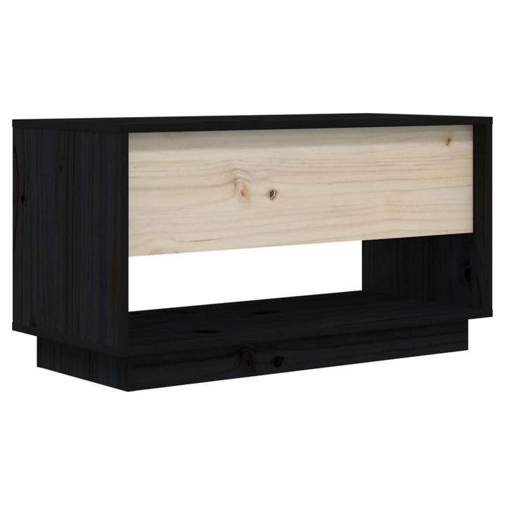 Tv-Schrank 74X34X40 Cm Massivholz Kiefer