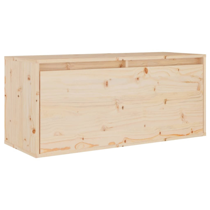 5-Teiliges Tv-Schrank-Set Massivholz Kiefer