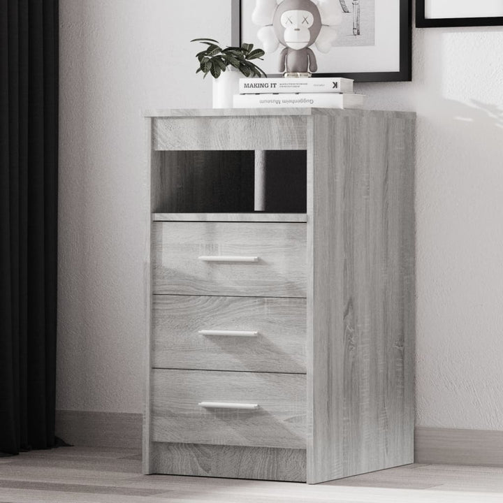 Sideboard Mit Schubladen 40X50X76 Cm Holzwerkstoff