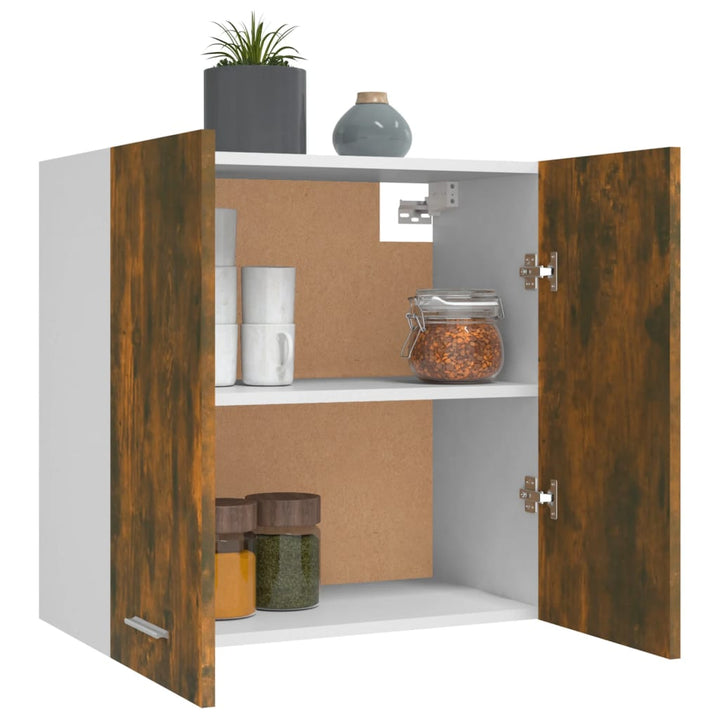 Hängeschrank 60X31X60 Cm Holzwerkstoff Räuchereiche