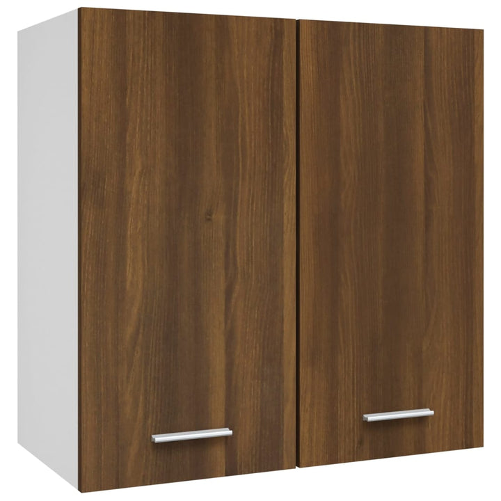 Hängeschrank Braun Eichen-Optik 60X31X60 Cm Holzwerkstoff Braune Eiche