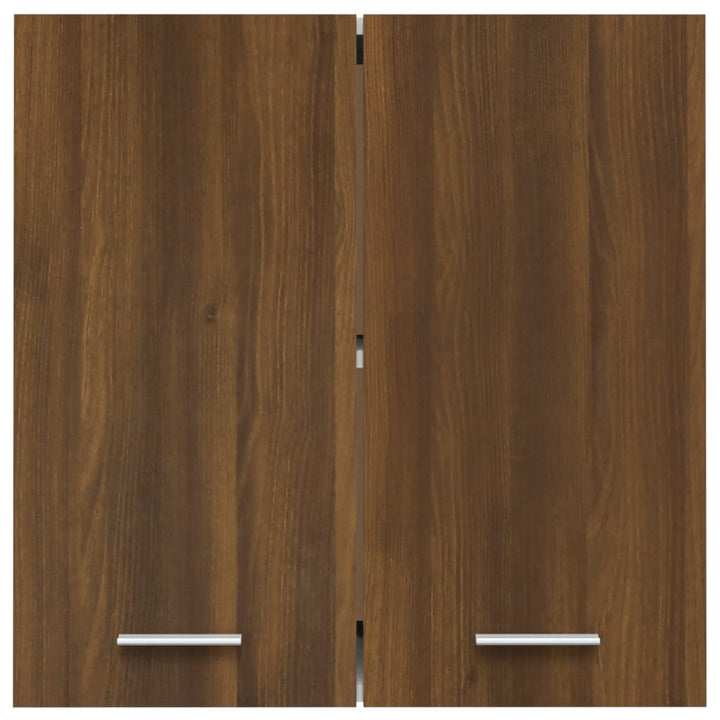 Hängeschrank Braun Eichen-Optik 60X31X60 Cm Holzwerkstoff Braune Eiche