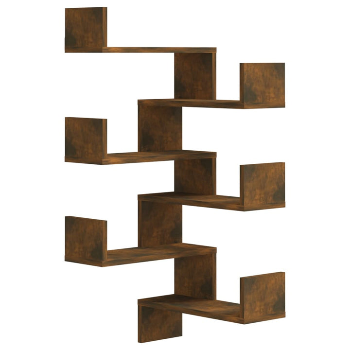 Wand-Eckregale 2 Stk. 40X40X50 Cm Holzwerkstoff