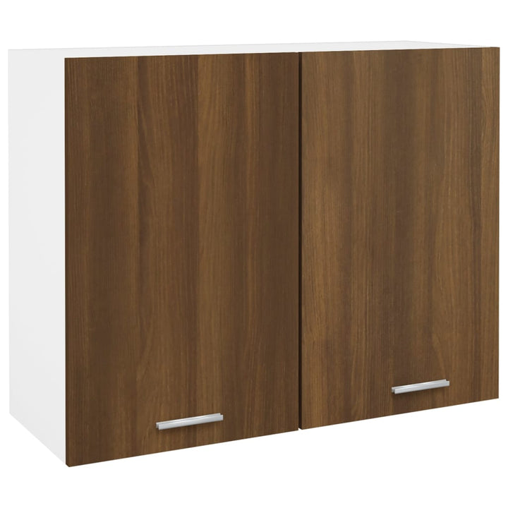 Hängeschrank Braun Eichen-Optik 60X31X60 Cm Holzwerkstoff Braune Eiche