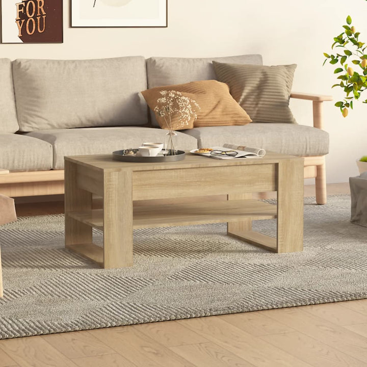 Couchtisch 102X55X45 Cm Holzwerkstoff