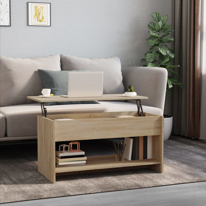 Couchtisch 102X50X52,5 Cm Holzwerkstoff