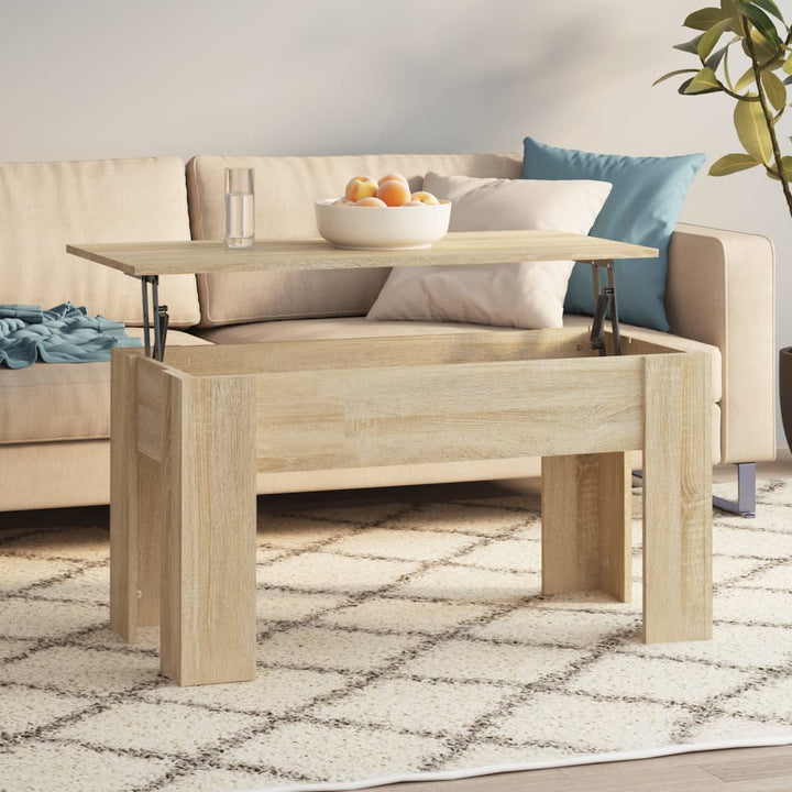 Couchtisch 101X49X52 Cm Holzwerkstoff