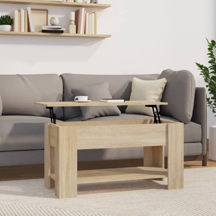 Couchtisch 101X49X52 Cm Holzwerkstoff