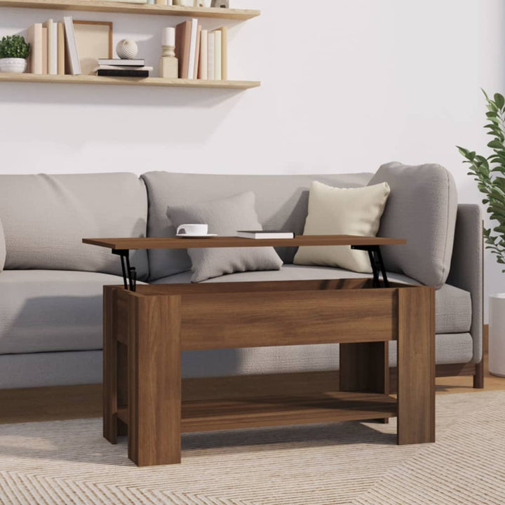 Couchtisch 101X49X52 Cm Holzwerkstoff