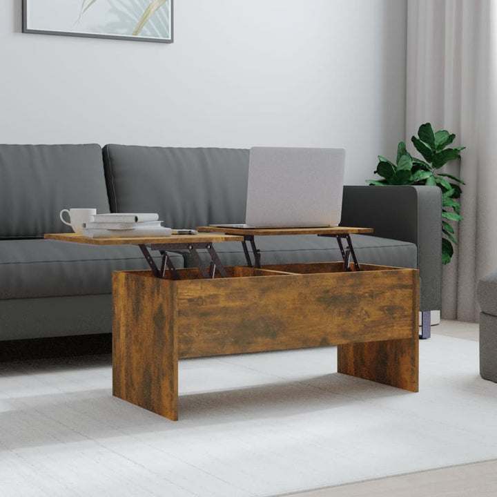 Couchtisch 102X50,5X46,5 Cm Holzwerkstoff