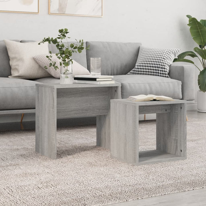 Couchtisch-Set 48X30X45 Cm Holzwerkstoff