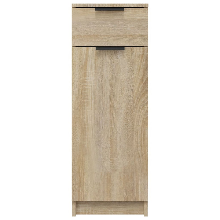 Badschrank Sonoma-Eiche 32X34X90 Cm Holzwerkstoff