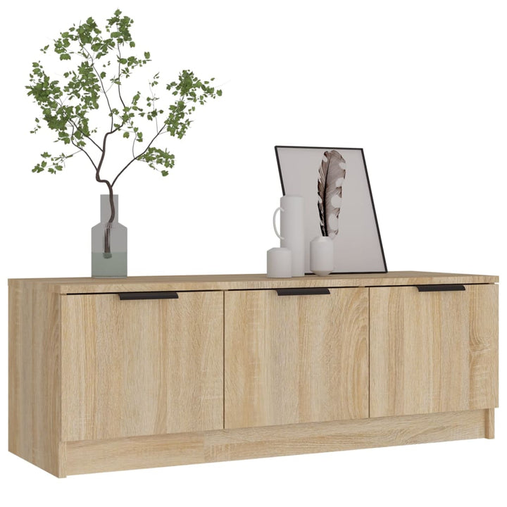 Tv-Schrank Sonoma-Eiche 102X35X36,5 Cm Holzwerkstoff