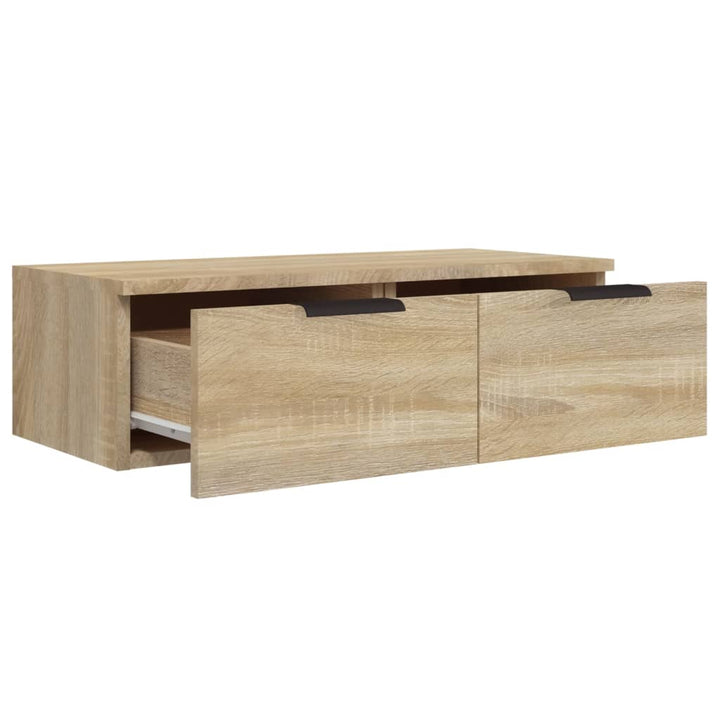 Wandschrank Sonoma-Eiche 68X30X20 Cm Holzwerkstoff