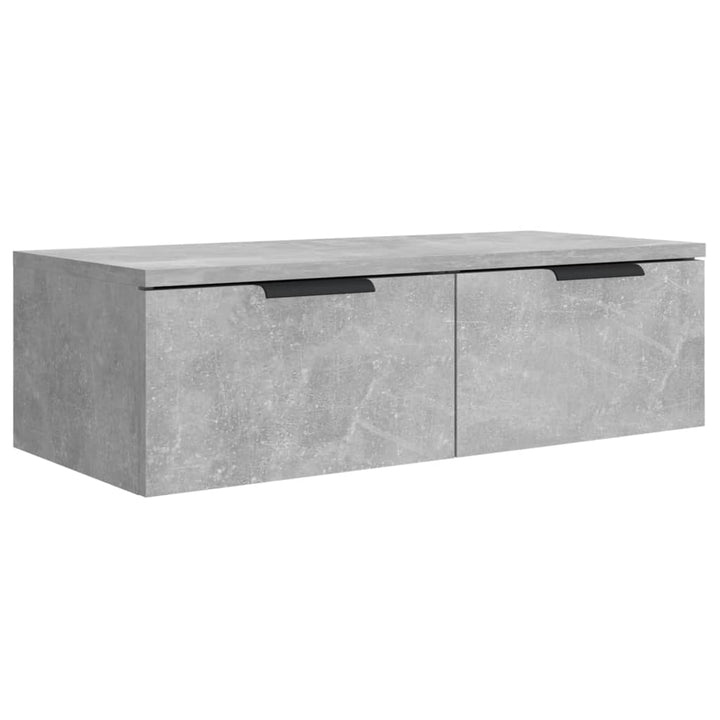 Wandschrank Betongrau 68X30X20 Cm Holzwerkstoff