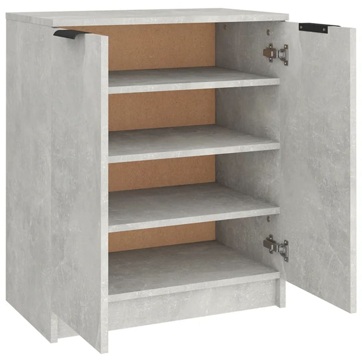 Schuhschrank Betongrau 59X35X70 Cm Holzwerkstoff