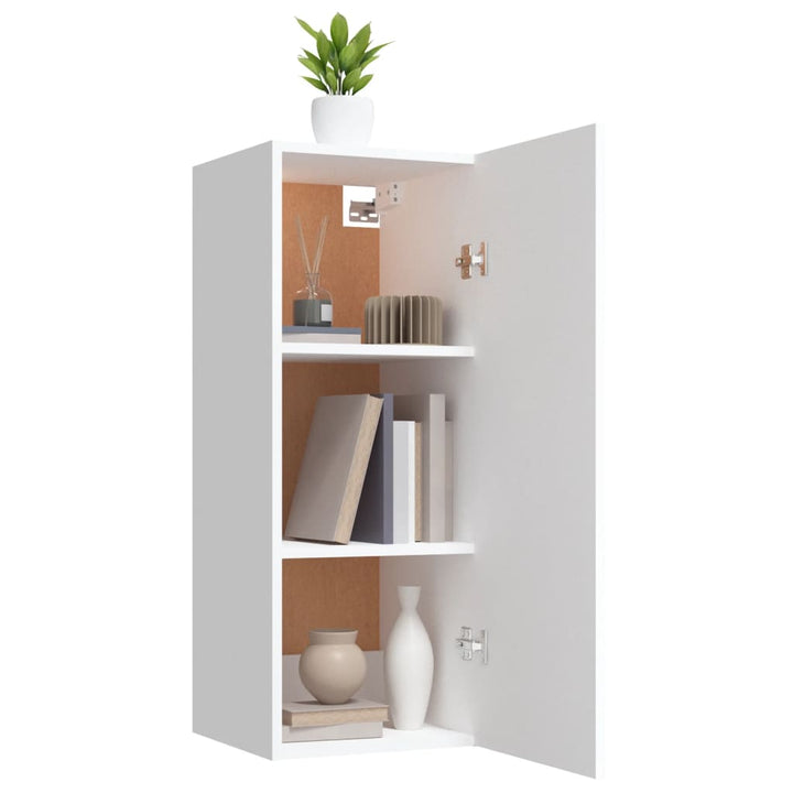 Wandschrank 34,5X34X90 Cm Holzwerkstoff