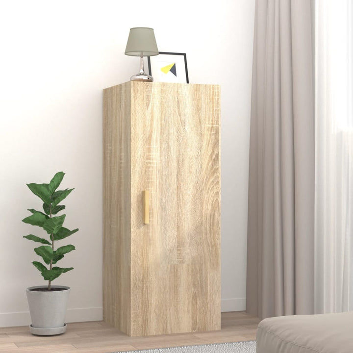 Wandschrank 34,5X34X90 Cm Holzwerkstoff