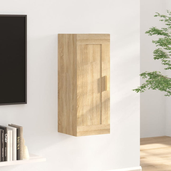 Wandschrank 35X34X90 Cm Holzwerkstoff