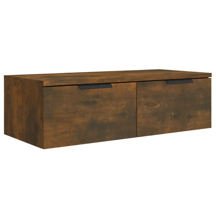 Wandschrank Räuchereiche 68X30X20 Cm Holzwerkstoff