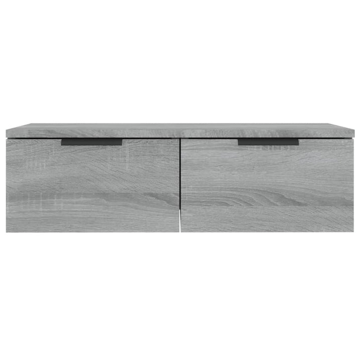 Wandschrank Grau Sonoma 68X30X20 Cm Holzwerkstoff