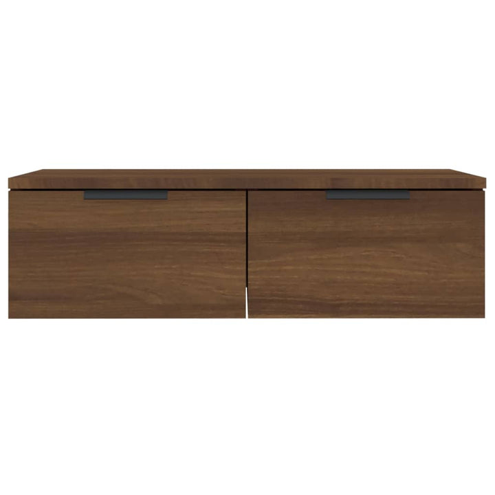 Wandschrank Braun Eichen-Optik 68X30X20 Cm Holzwerkstoff