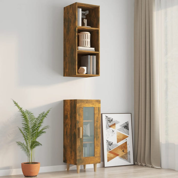 Wandschrank 34,5X32,5X90 Cm Holzwerkstoff