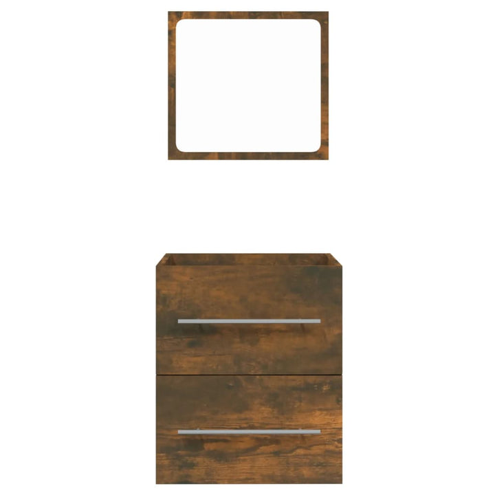 Badschrank Mit Spiegel 41X38,5X48 Cm