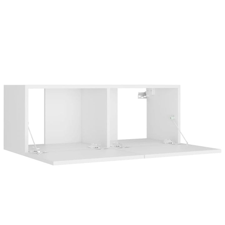 4-Tlg. Tv-Schrank-Set Holzwerkstoff