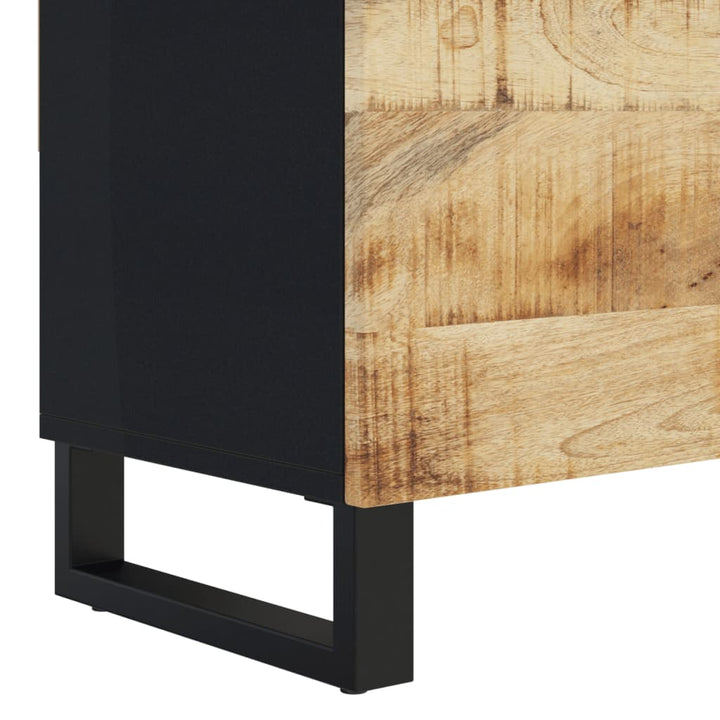 Tv-Schrank 105X33X46 Cm Massivholz Mango