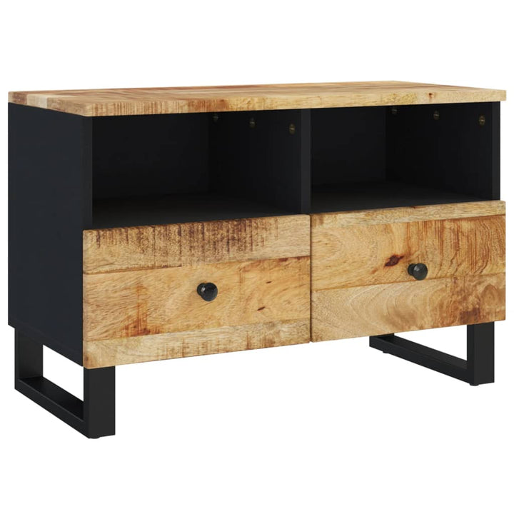 Tv-Schrank 70X33X46 Cm Massivholz Mango