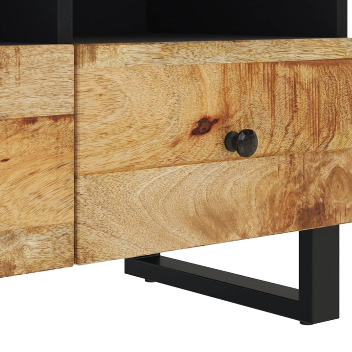 Tv-Schrank 70X33X46 Cm Massivholz Mango