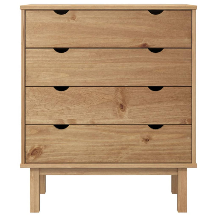 Schubladenschrank Otta 76,5X39,5X90 Cm Massivholz