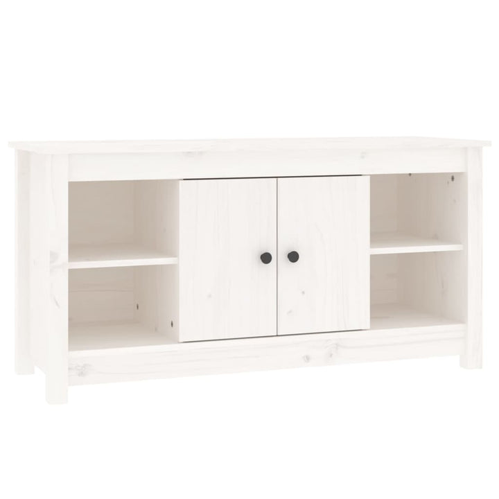 Tv-Schrank 103X36,5X52 Cm Massivholz Kiefer