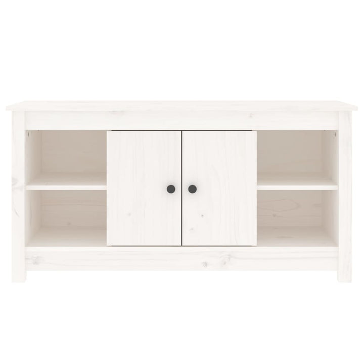 Tv-Schrank 103X36,5X52 Cm Massivholz Kiefer