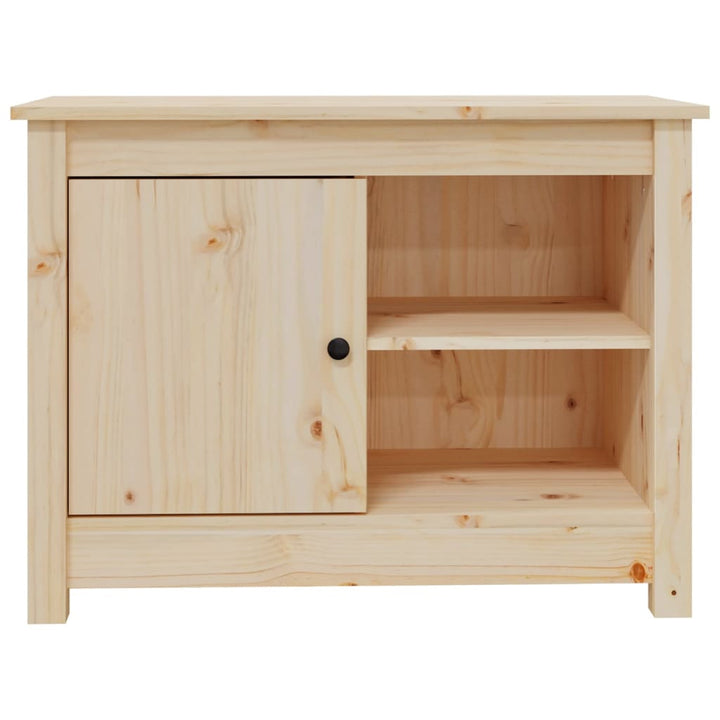 Tv-Schrank 70X36,5X52 Cm Massivholz Kiefer