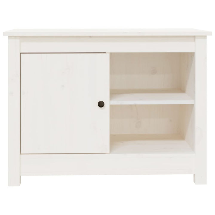 Tv-Schrank 70X36,5X52 Cm Massivholz Kiefer