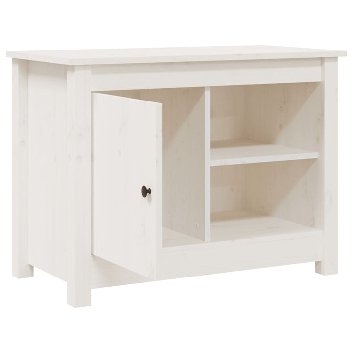 Tv-Schrank 70X36,5X52 Cm Massivholz Kiefer