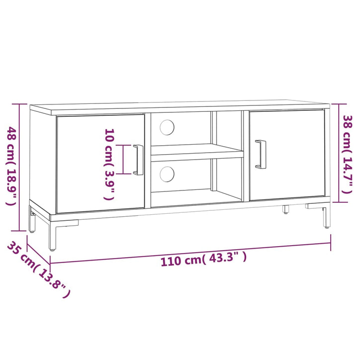 Tv-Schrank Massivholz Kiefer