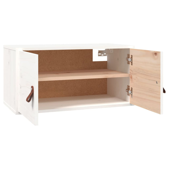 Wandschrank 60X30X30 Cm Massivholz Kiefer