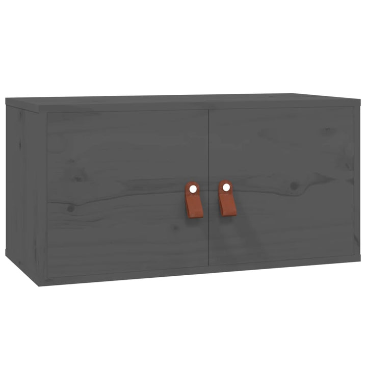 Wandschrank 60X30X30 Cm Massivholz Kiefer