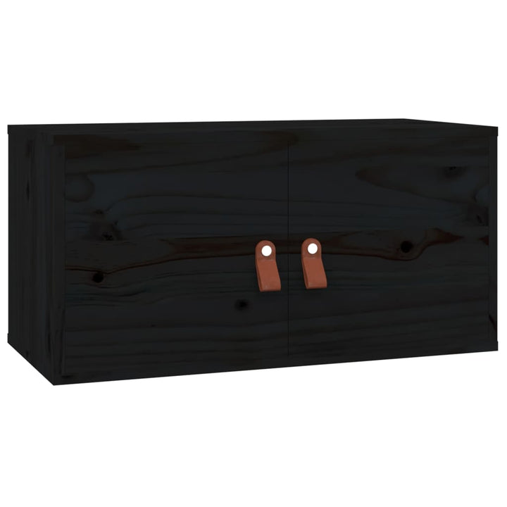 Wandschrank 60X30X30 Cm Massivholz Kiefer