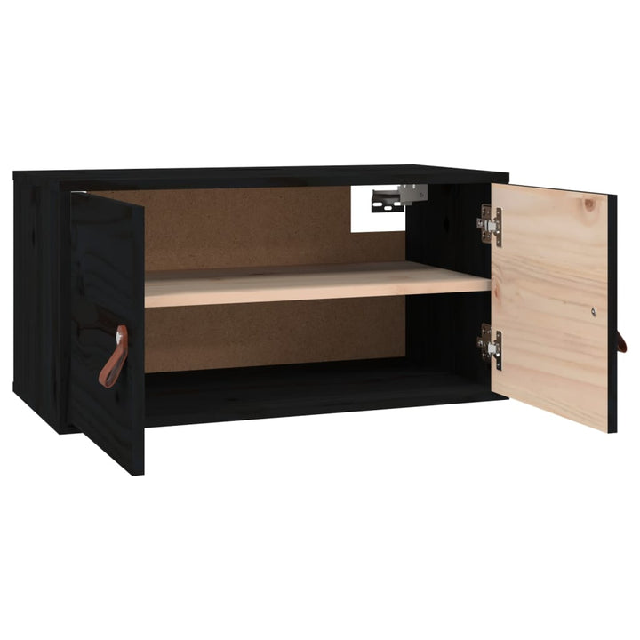 Wandschrank 60X30X30 Cm Massivholz Kiefer