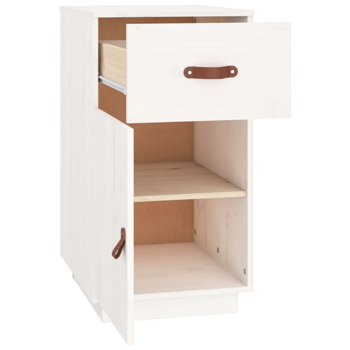 Schreibtisch-Schrank 40X50X75 Cm Massivholz Kiefer