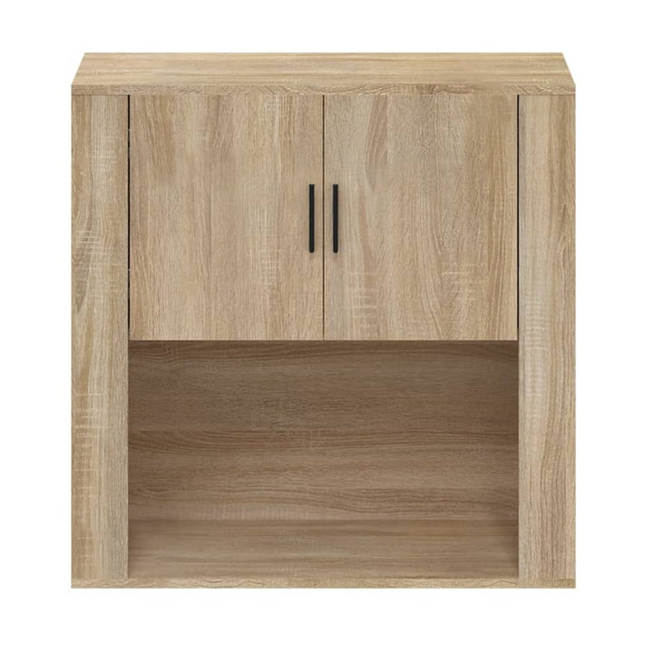 Wandschrank Sonoma-Eiche 80X33X80 Cm Holzwerkstoff