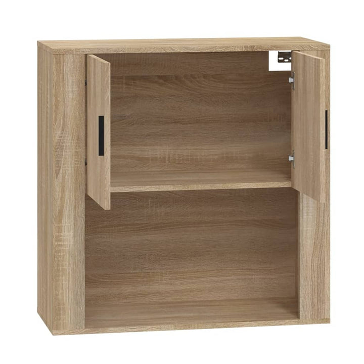 Wandschrank Sonoma-Eiche 80X33X80 Cm Holzwerkstoff