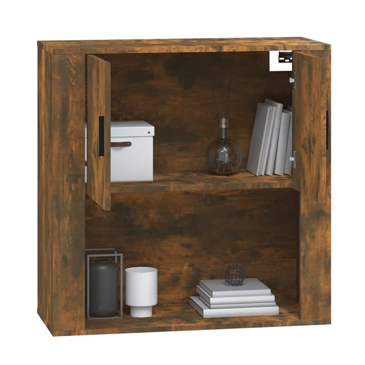 Wandschrank Räuchereiche 80X33X80 Cm Holzwerkstoff